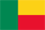 Benins flagga