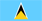 Saint Lucia flagga